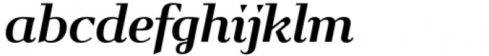 Kalpa Regular Italic Font LOWERCASE