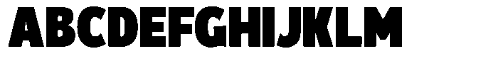 Kalua Rounded Font UPPERCASE