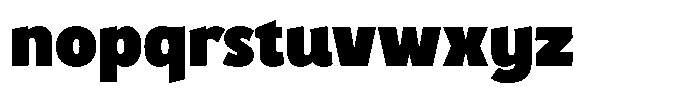 Kalua Rounded Font LOWERCASE
