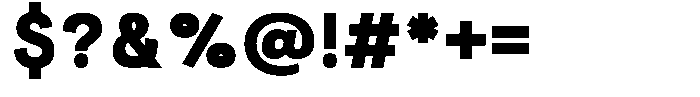 Kaluar Black Font OTHER CHARS