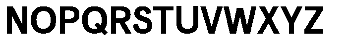 Kaluar Bold Font UPPERCASE