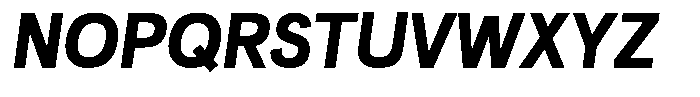 Kaluar Extra Bold Italic Font UPPERCASE