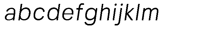 Kaluar Light Italic FONT