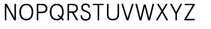 Kaluar Light Font UPPERCASE