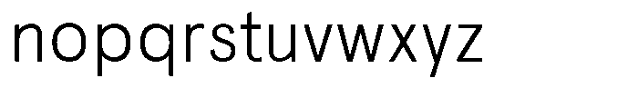 Kaluar Light Font LOWERCASE