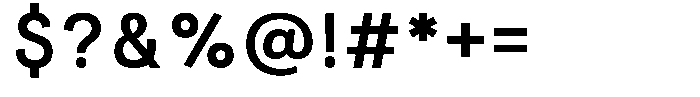 Kaluar Semi Bold Font OTHER CHARS