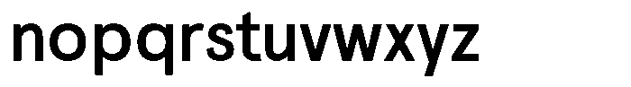Kaluar Semi Bold Font LOWERCASE