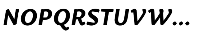 Kamado Bold Italic Font UPPERCASE