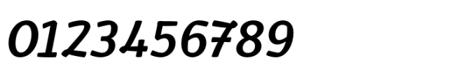 Kamado Medium Italic Font OTHER CHARS