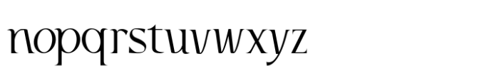 Kamigoya Font LOWERCASE