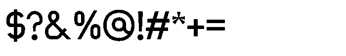 Kamijarra Font OTHER CHARS