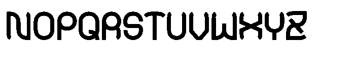 Kamijarra Font UPPERCASE