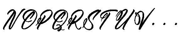 Kamperly Vacation Regular Font UPPERCASE