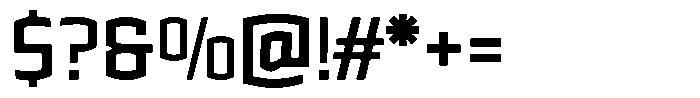 Kamujaya Regular Font OTHER CHARS