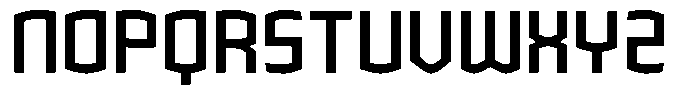 Kamujaya Regular Font UPPERCASE