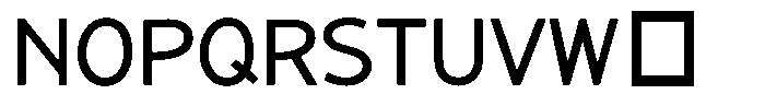 Kana-Takahope-maru-natu DemiBold Font UPPERCASE
