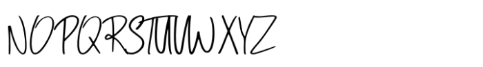 Kanagawa Font UPPERCASE
