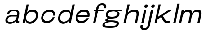 Kanakira Italic Font LOWERCASE