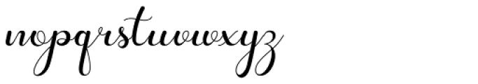 Kanaya Regular Font LOWERCASE