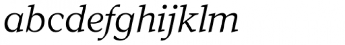 Kandal Book Italic Font LOWERCASE
