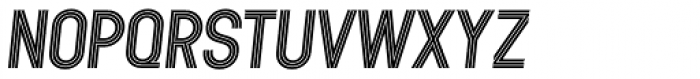 Kandel 105 Bold Oblique Font UPPERCASE