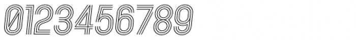 Kandel 105 Light Oblique Font OTHER CHARS