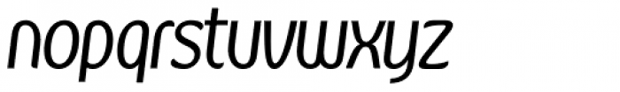 Kandira Italic Font LOWERCASE