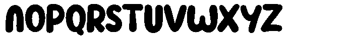 Kandykiddo Font UPPERCASE