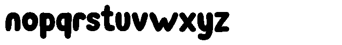 Kandykiddo Font LOWERCASE