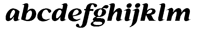 Kanellis Black Sem Exp Italic FONT