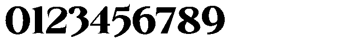 Kanellis Black Semi Expanded Font OTHER CHARS