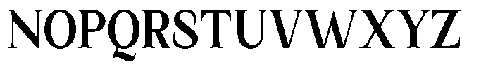 Kanellis Bold Condensed Font UPPERCASE