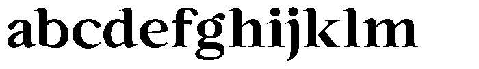 Kanellis Bold Semi Expanded FONT