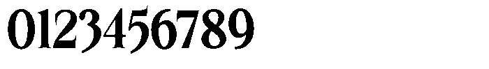 Kanellis Extra Bold Condensed Font OTHER CHARS