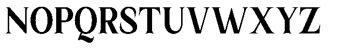 Kanellis Extra Bold Condensed Font UPPERCASE