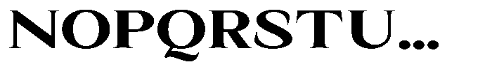Kanellis Extra Bold Extra Exp Font UPPERCASE