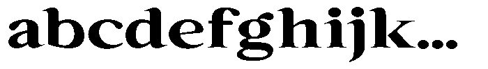 Kanellis Extra Bold Extra Exp FONT