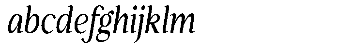 Kanellis Extra Condensed Italic FONT
