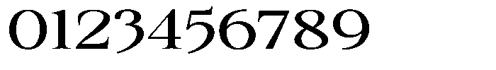 Kanellis Extra Expanded Font OTHER CHARS