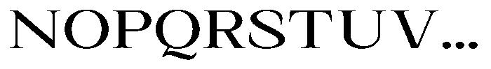Kanellis Extra Expanded Font UPPERCASE
