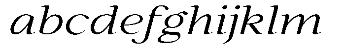 Kanellis Extra Light Extra Exp Italic FONT
