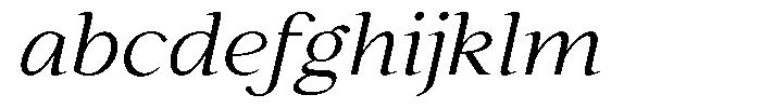 Kanellis Extra Light Sem Exp Italic FONT