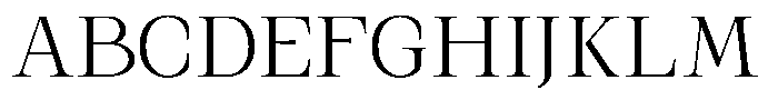Kanellis Extra Light Font UPPERCASE