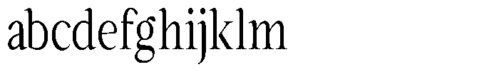Kanellis Light Extra Condensed FONT