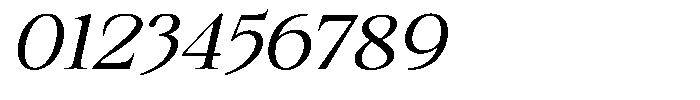 Kanellis Light Sem Exp Italic Font OTHER CHARS