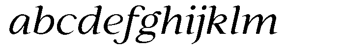 Kanellis Light Sem Exp Italic FONT