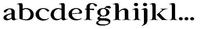 Kanellis Medium Extra Expanded FONT
