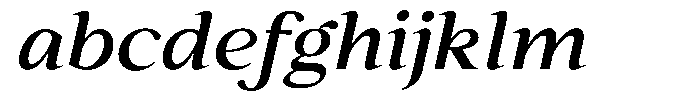 Kanellis Medium Sem Exp Italic FONT