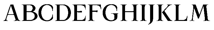 Kanellis Medium Font UPPERCASE