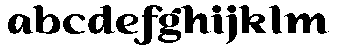 Kanellis Plain Black Expanded FONT